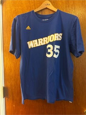 Adidas Blue Warriors #35 DuRant Tee